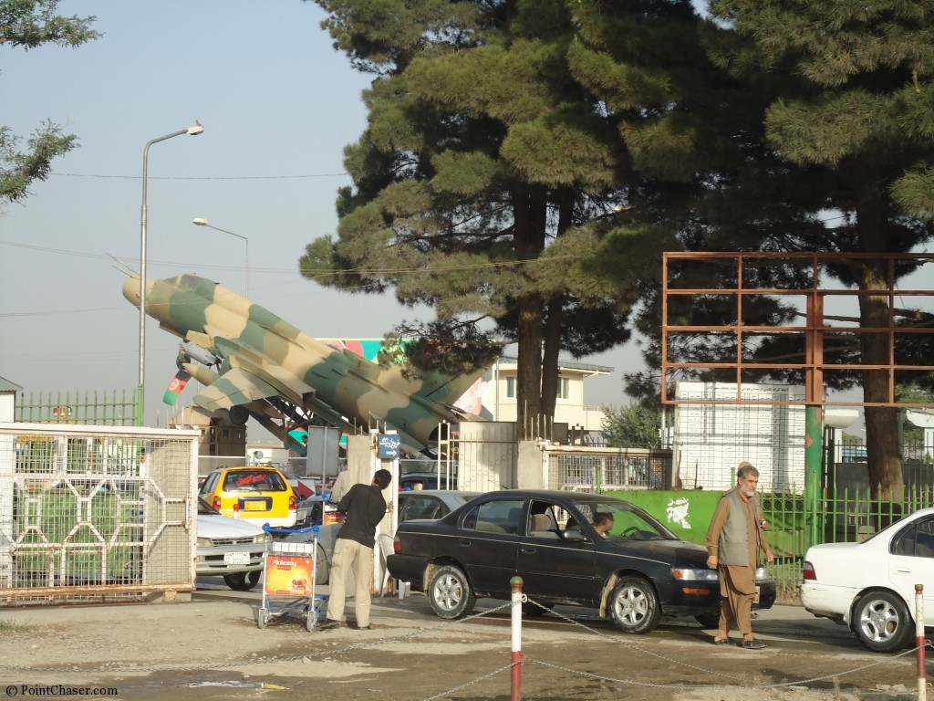 Parking Lot at Kabul Airport