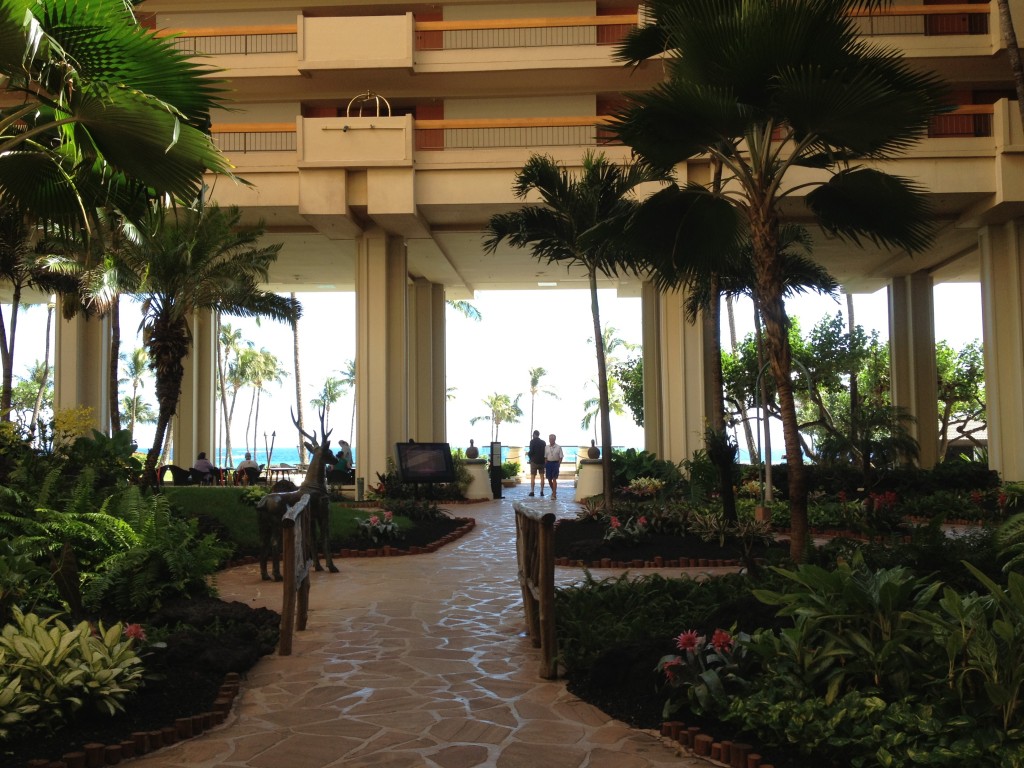 Hyatt Regency Maui atrium lobby