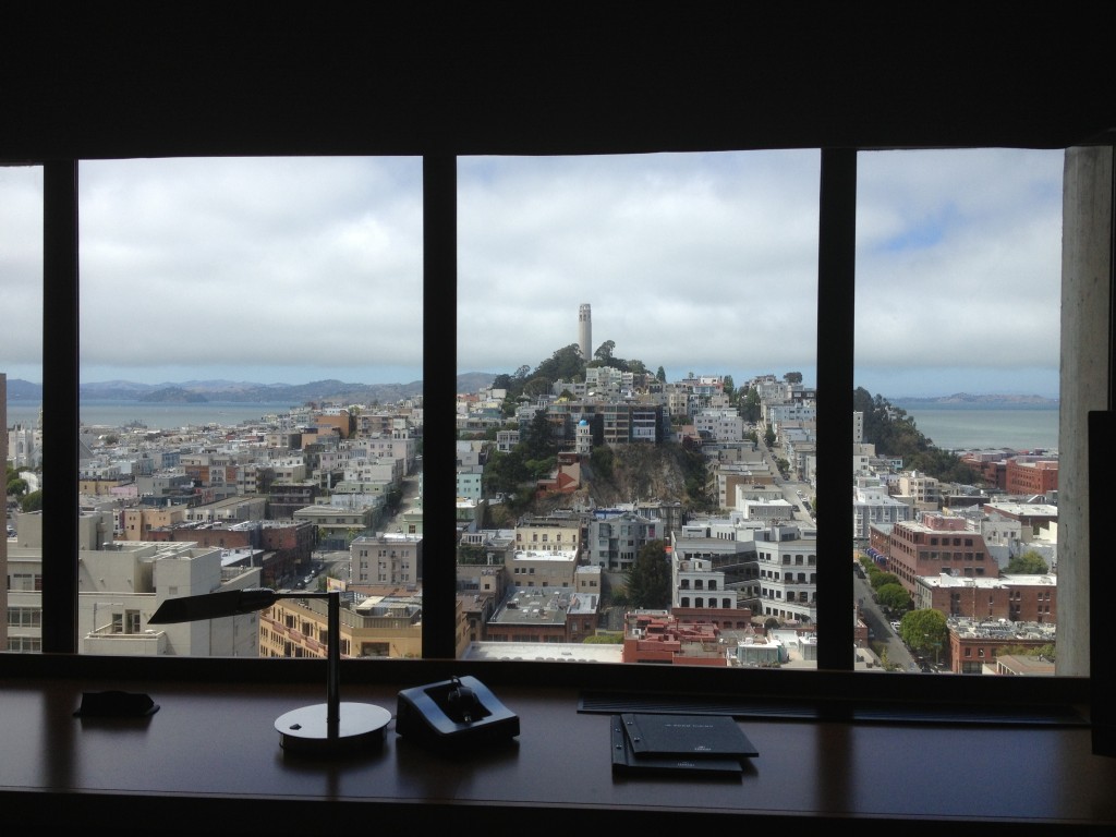 Hilton SF Financial District Club Level Room