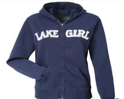 15 Ridiculous Skymall Products - Lake Girl Zip Hoodies