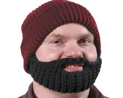 15 Ridiculous Skymall Products - What on Earth Beard Hat