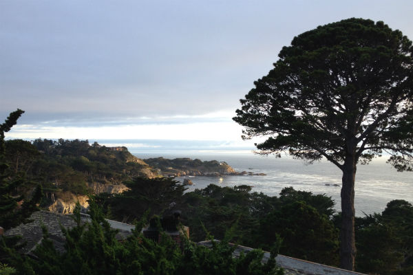 Hyatt Carmel Highlands view from the Townhouse Suite