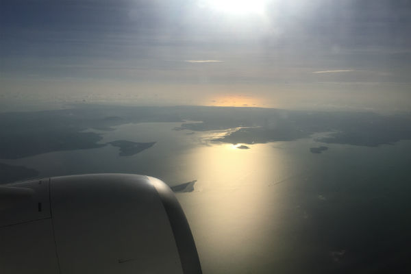 Airplane View Garuda Indonesia SIN - DPS