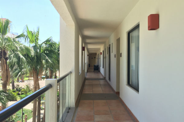 Hall leading to our Hyatt Ziva Suite