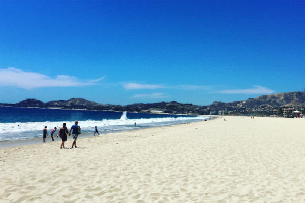 The beach at Hyatt Ziva Los Cabos