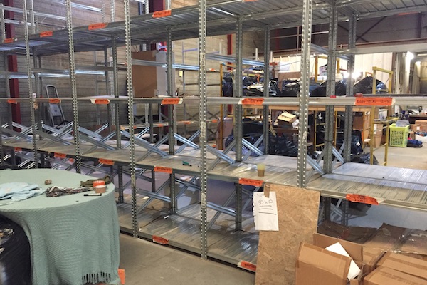 Inside the Help Refugees Warehouse in Calais