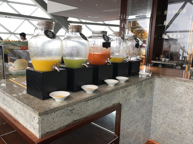 Hyatt Abu Dhabi 18 Degrees Diamond Breakfast Juice