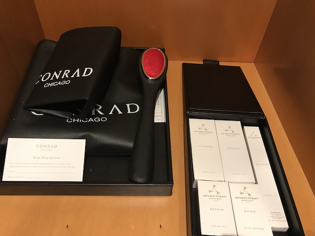 Conrad Chicago Superior Room Amenities Sewing Kit