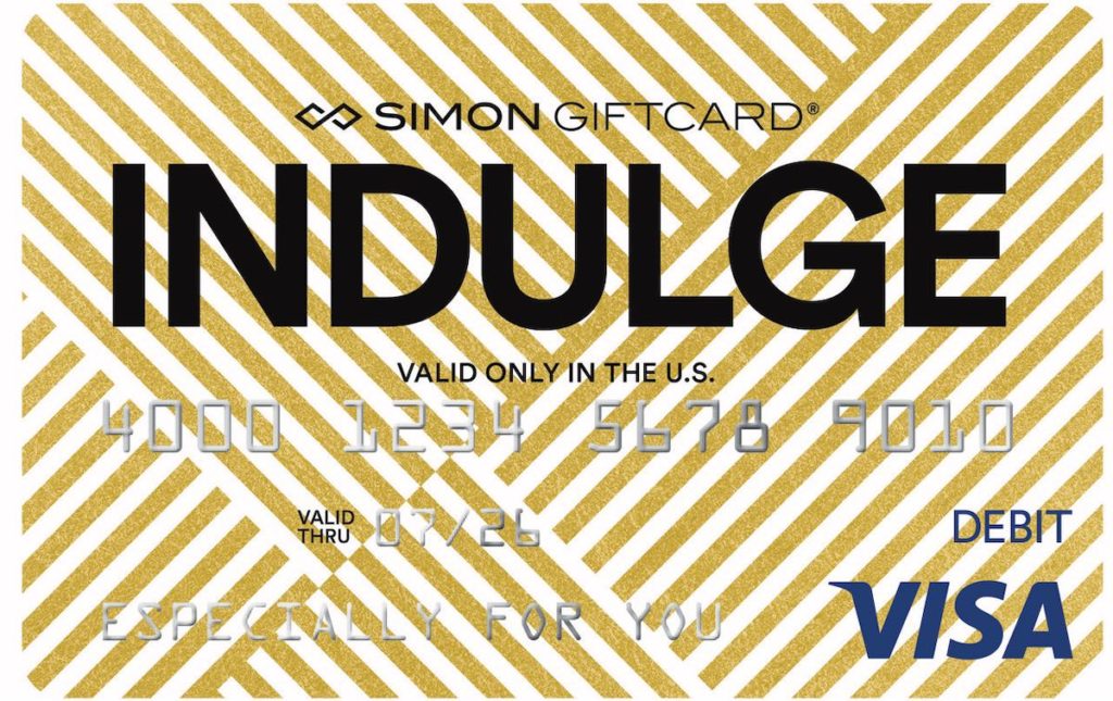 $500 Visa Gift Card Simon Mall