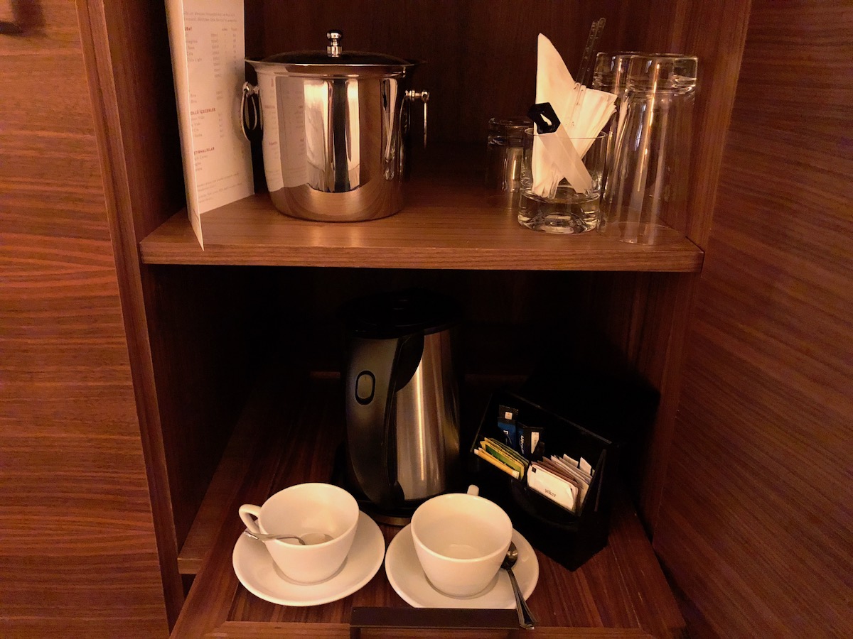 Grand Hyatt Istanbul in-room coffee maker