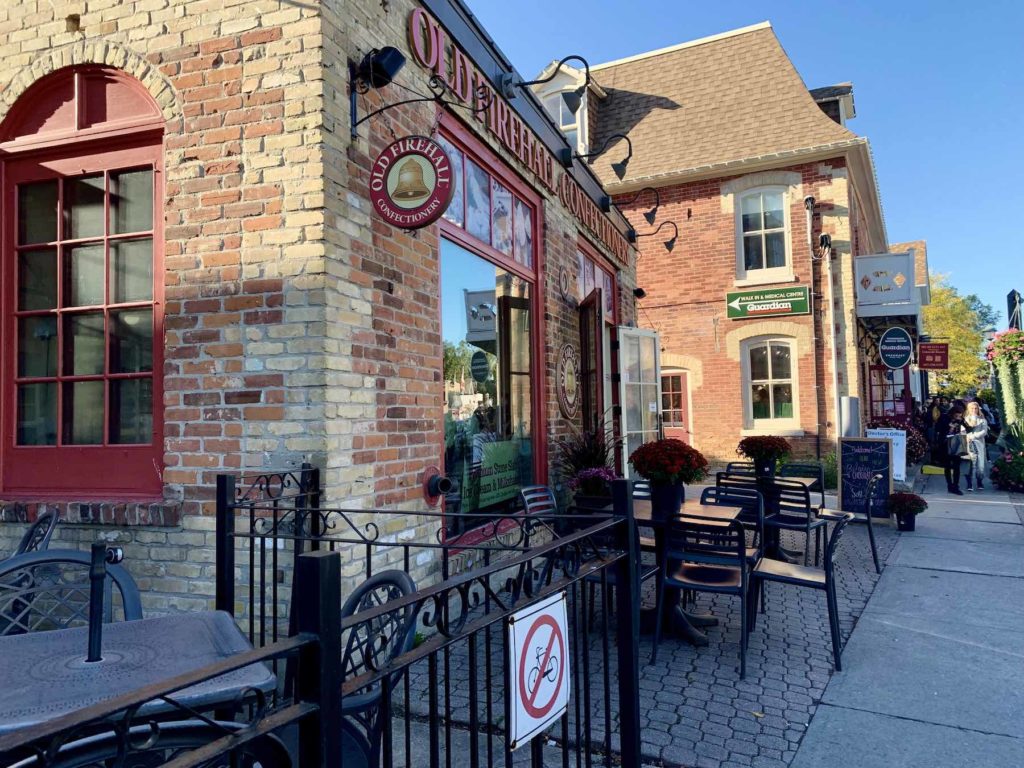 Old Firehall Confectionery Unionville exterior