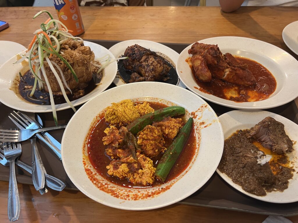 An example of how Singapore food is overrated: this Malaysian restaurant had lines out the door